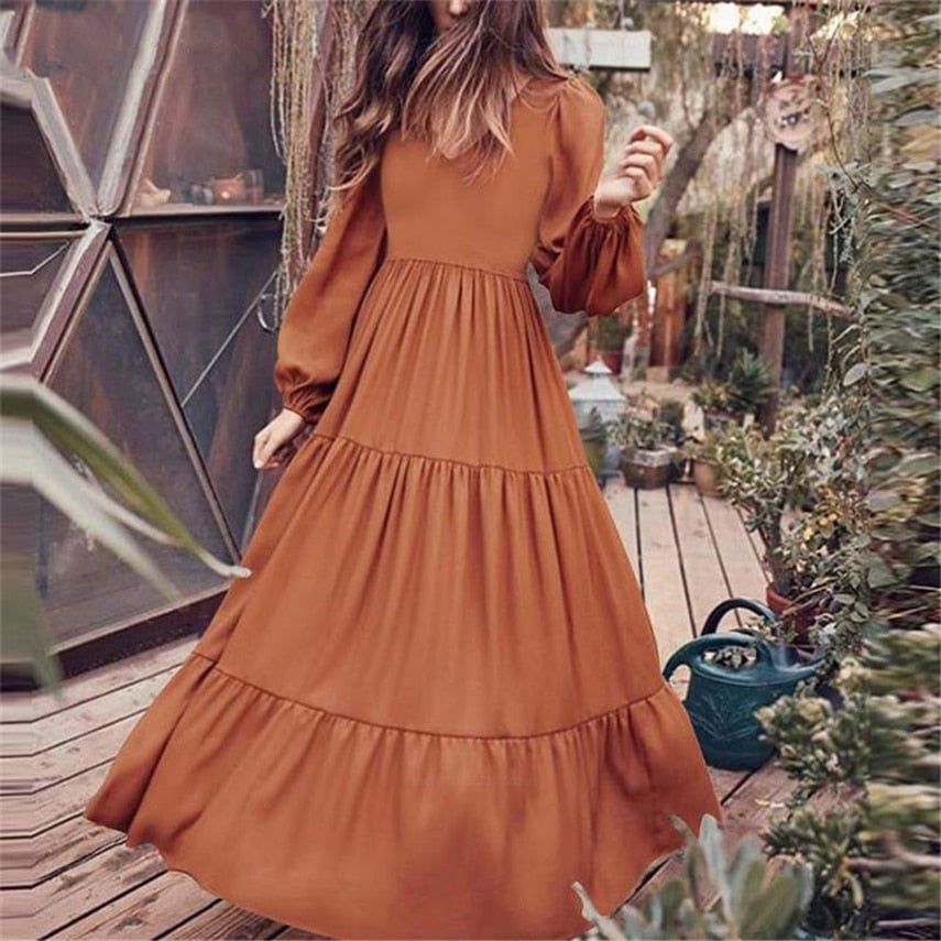 Tebuti™ Loose Long Dress