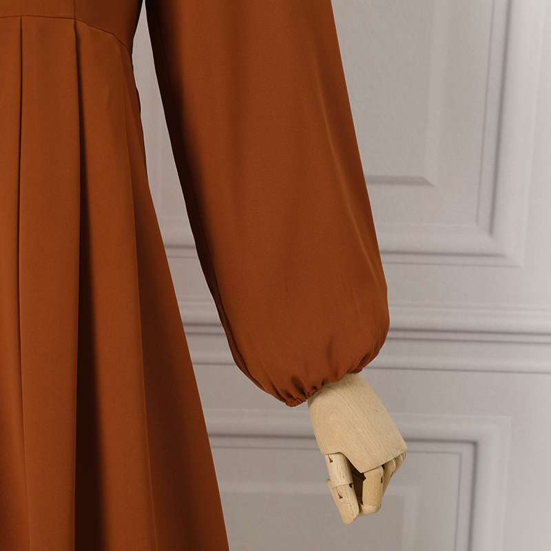 Tebuti™ Vintage Long Sleeve Dress