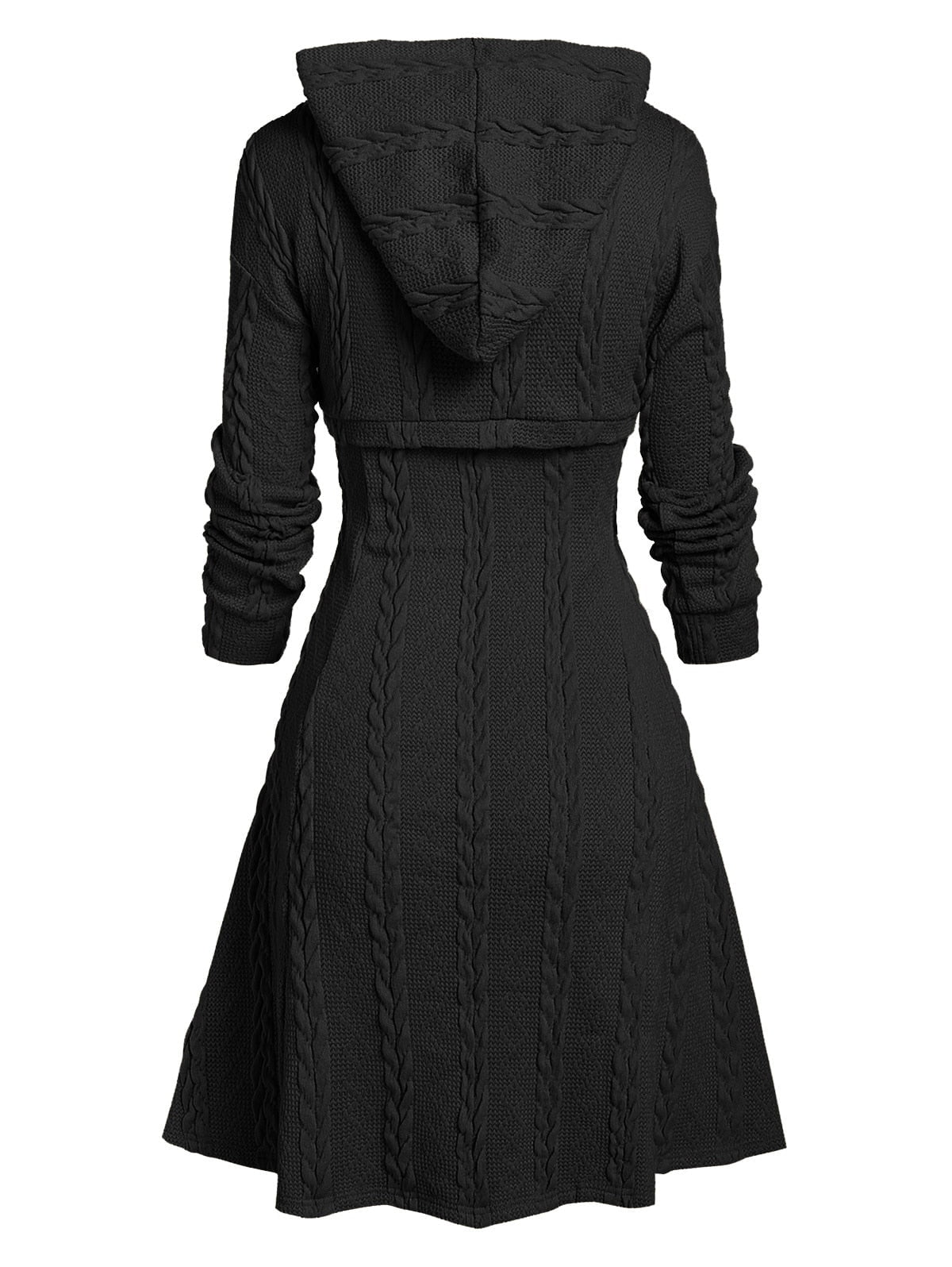 Tebuti™ Hooded Long Sleeve Dress Set