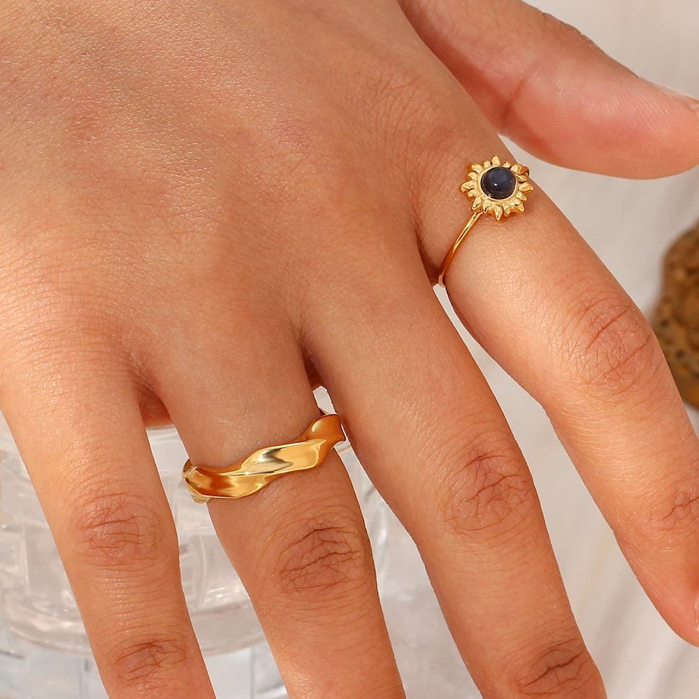 Waterwave Ring For