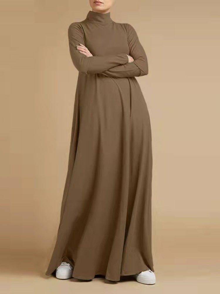 Tebuti™ Long Turtleneck Sundress