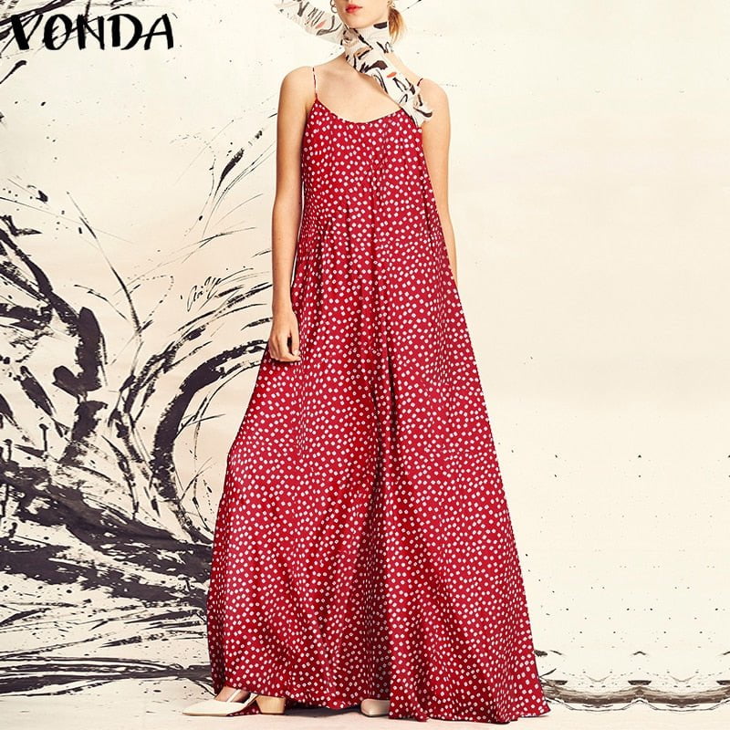 Vonda™ Women Bohemian Summer Dress