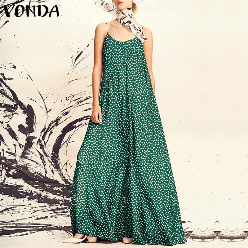 Vonda™ Women Bohemian Summer Dress