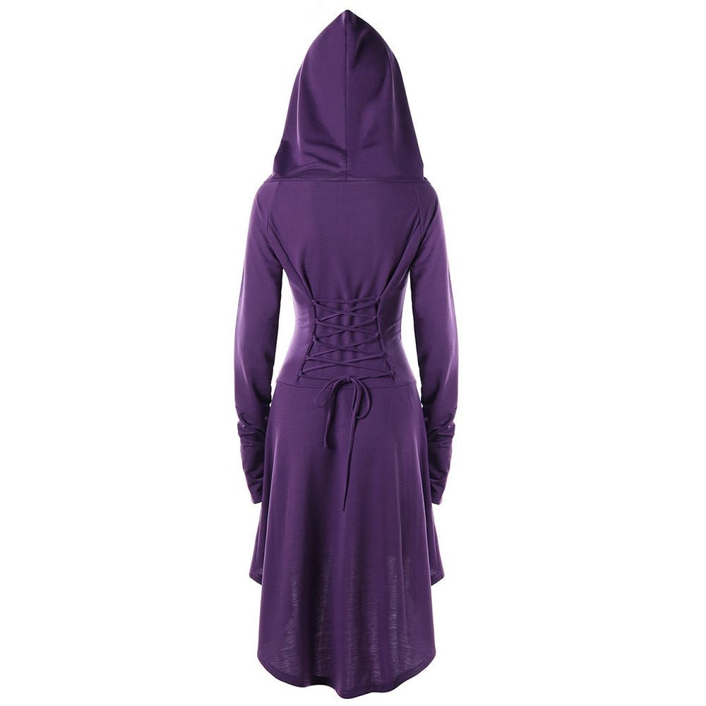 Tebuti™ Long Sleeve Lace-up Dress