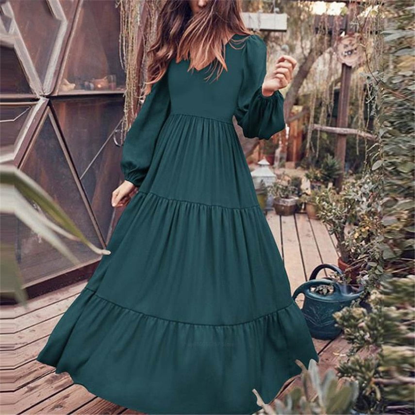 Tebuti™ Loose Long Dress