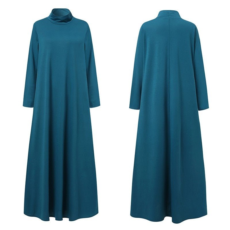 Tebuti™ Long Turtleneck Sundress