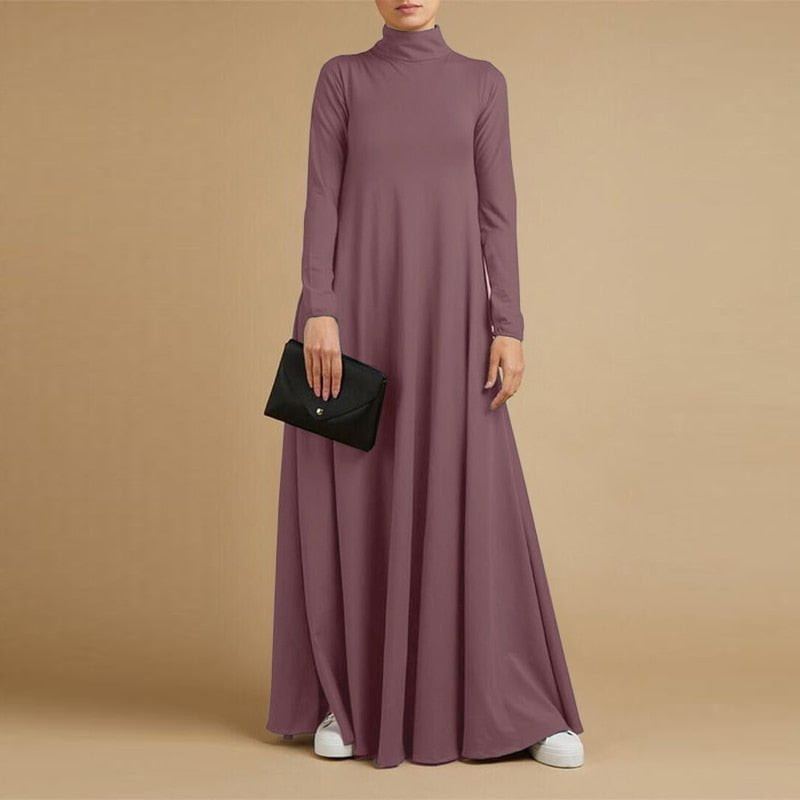 Tebuti™ Long Turtleneck Sundress
