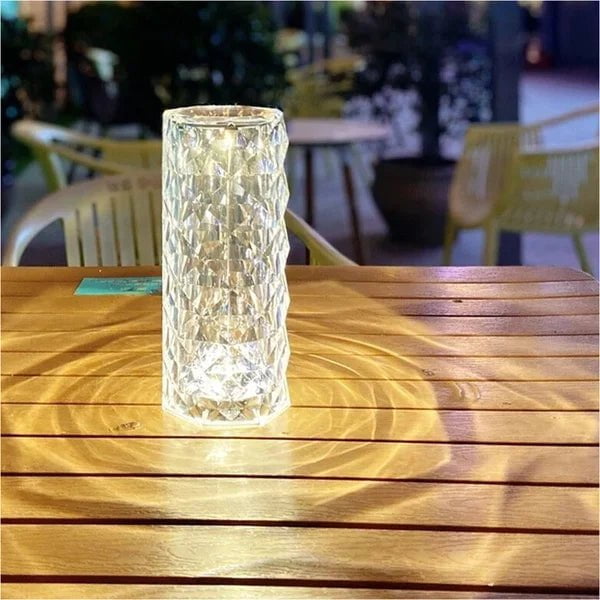TEBUTI™ Rose Crystal Lamp