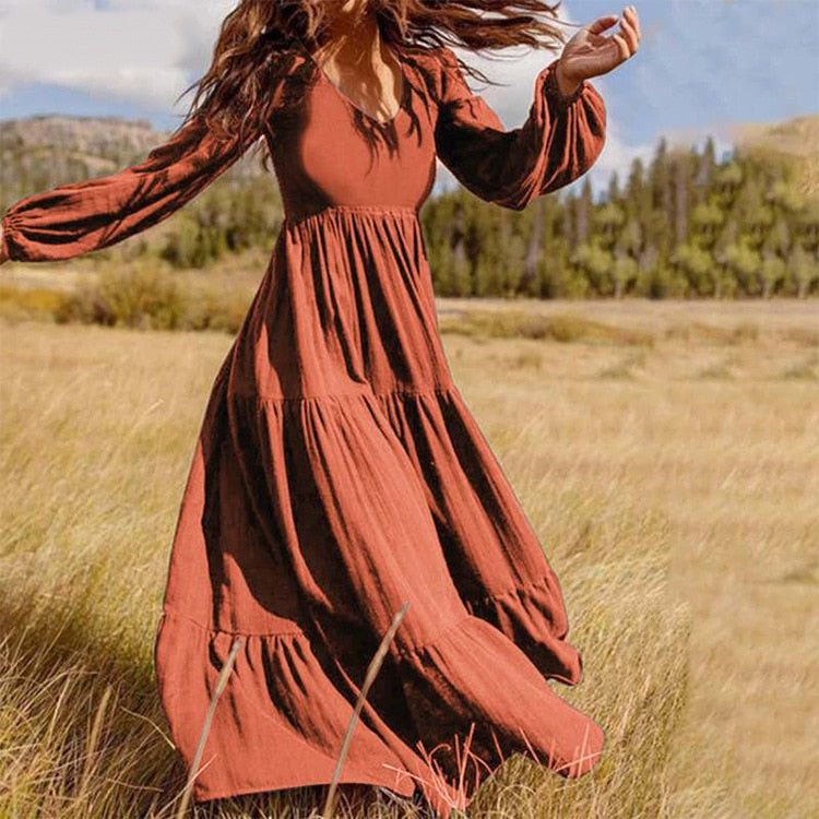 Tebuti™ Loose Long Dress
