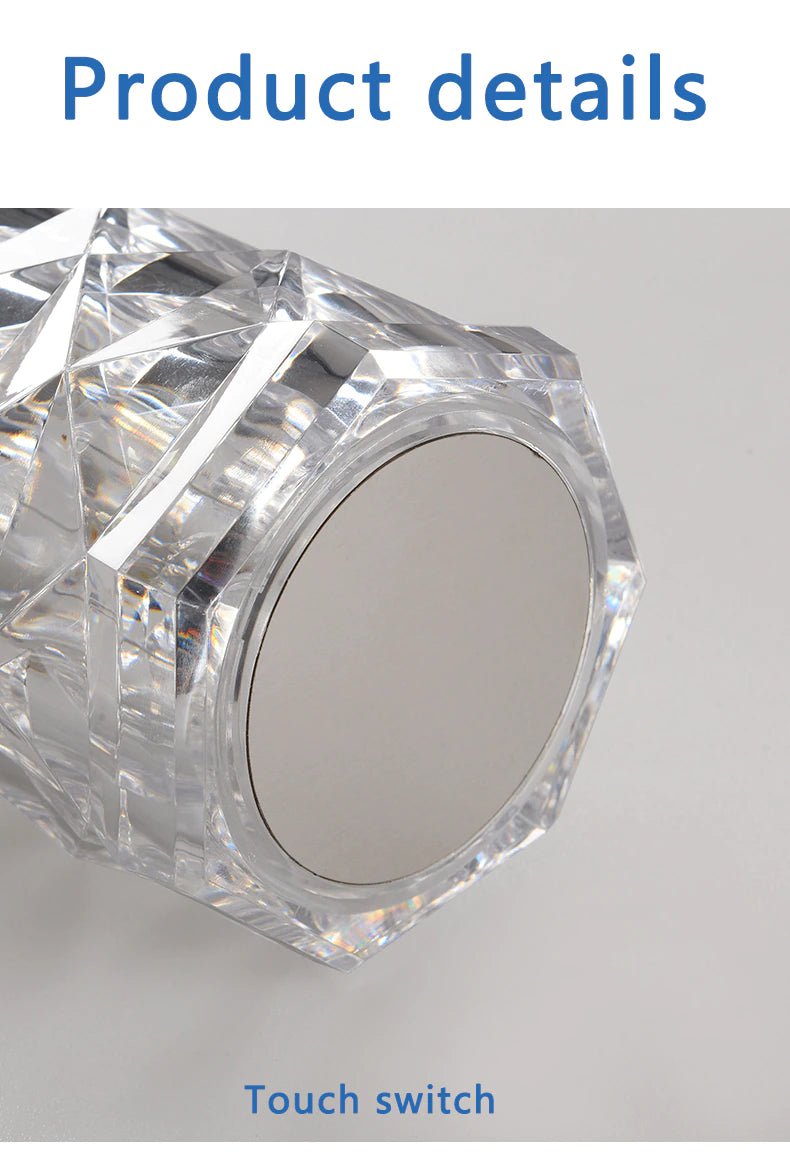 TEBUTI™ Rose Crystal Lamp