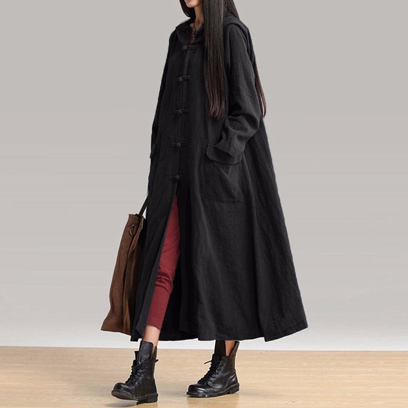 Vintage Autumn Long Sleeve Dress