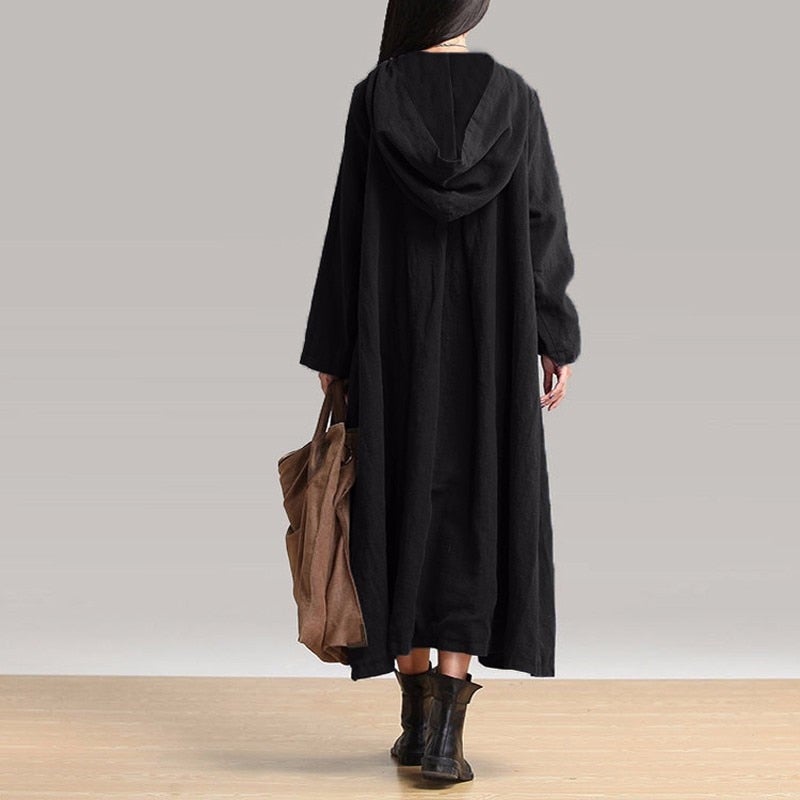 Vintage Autumn Long Sleeve Dress