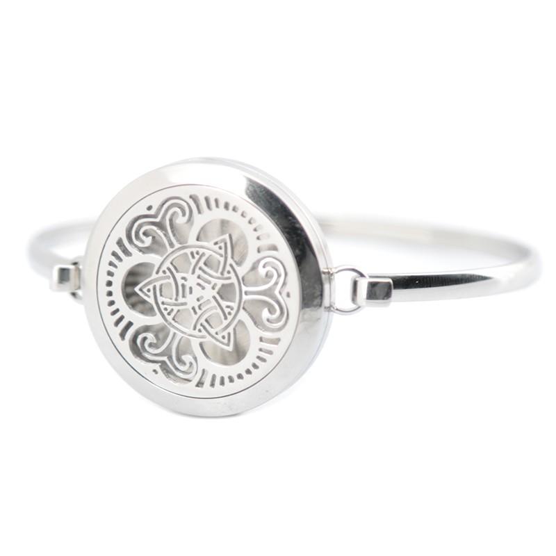 Triquetra Knot Aromatherapy Diffuser Bracelet