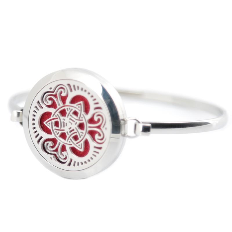 Triquetra Knot Aromatherapy Diffuser Bracelet