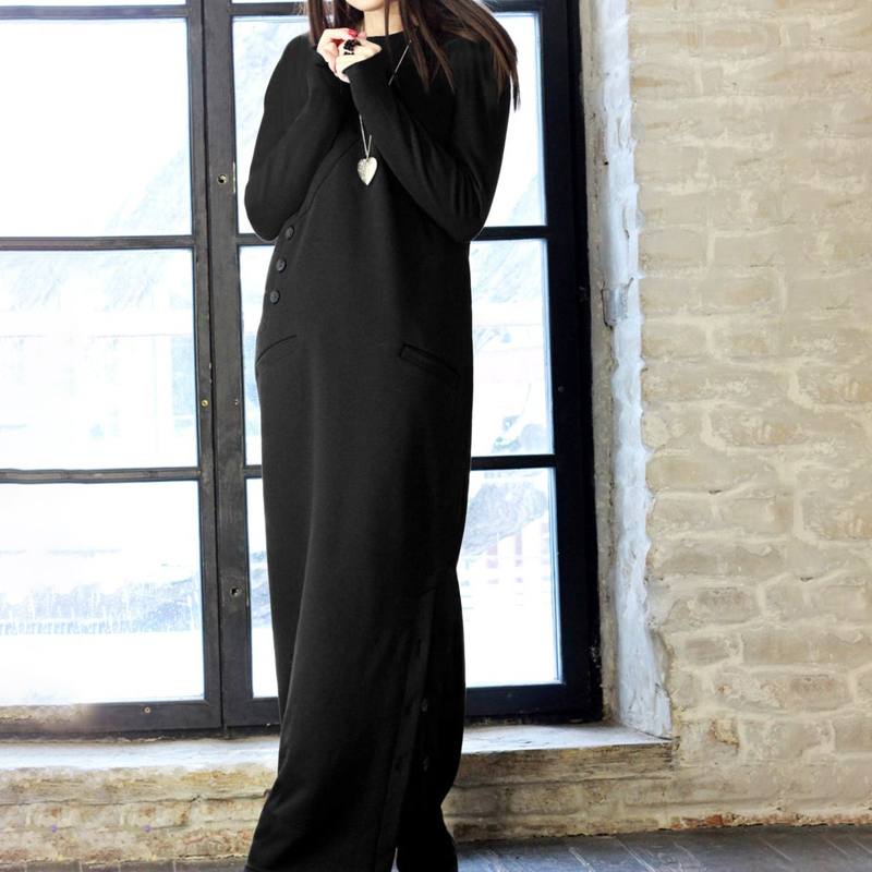 TEBUTI™ Warm Winter Sweatshirt Dress