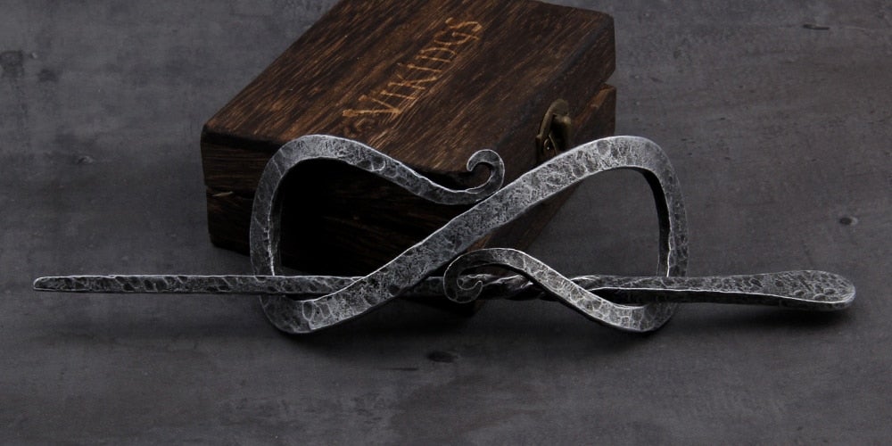 TEBUTI™ Celtic Knot Blacksmith Hair Pin
