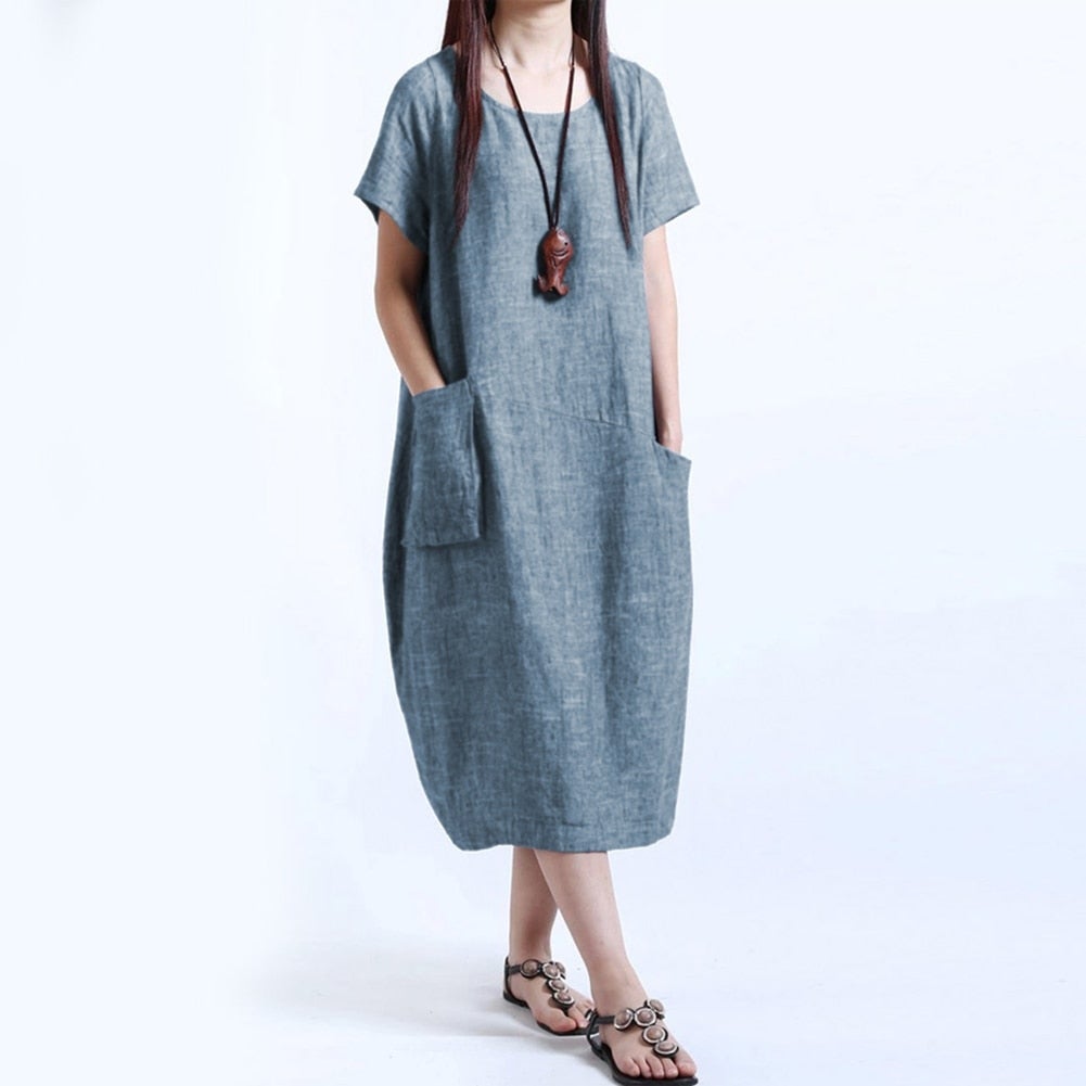 TEBUTI™ Summer Loose Long Dress