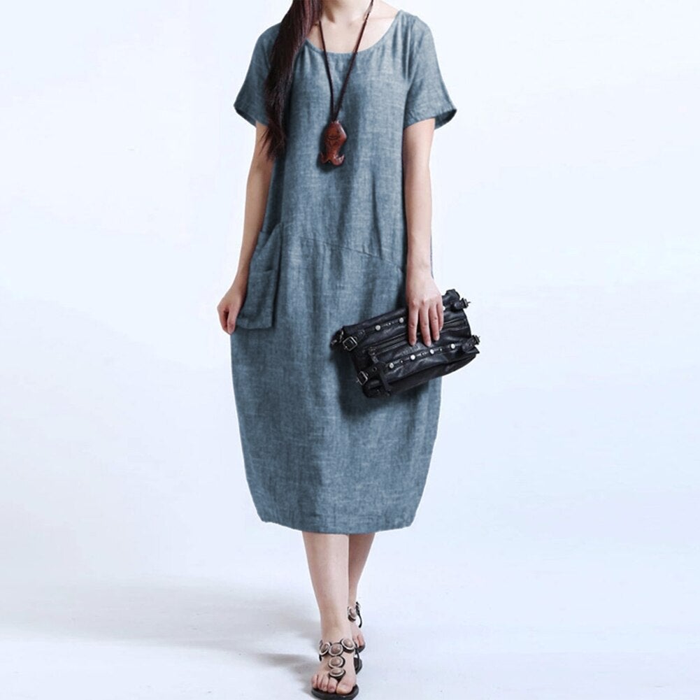 TEBUTI™ Summer Loose Long Dress