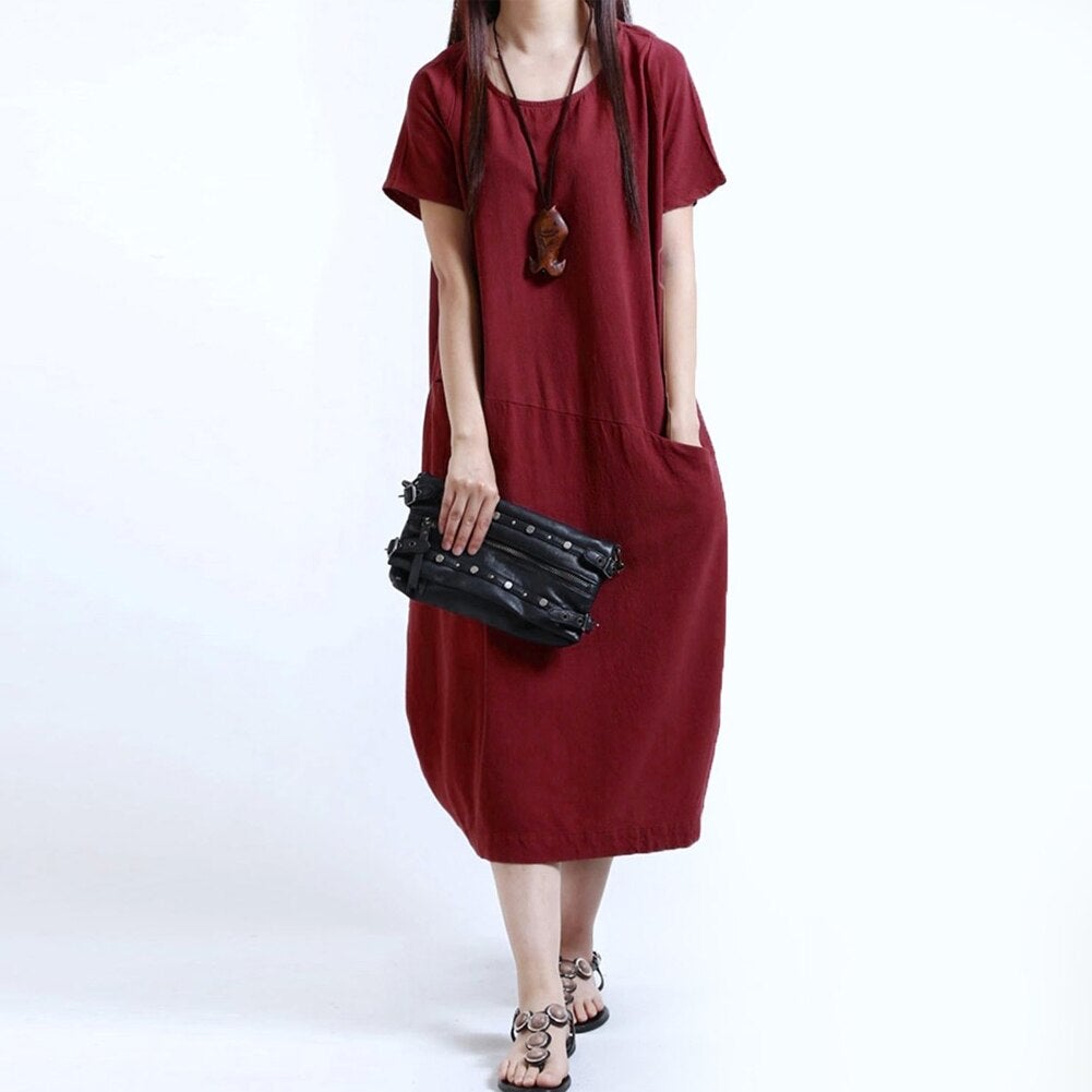TEBUTI™ Summer Loose Long Dress
