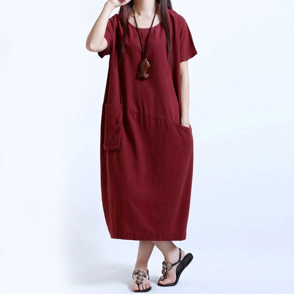 TEBUTI™ Summer Loose Long Dress