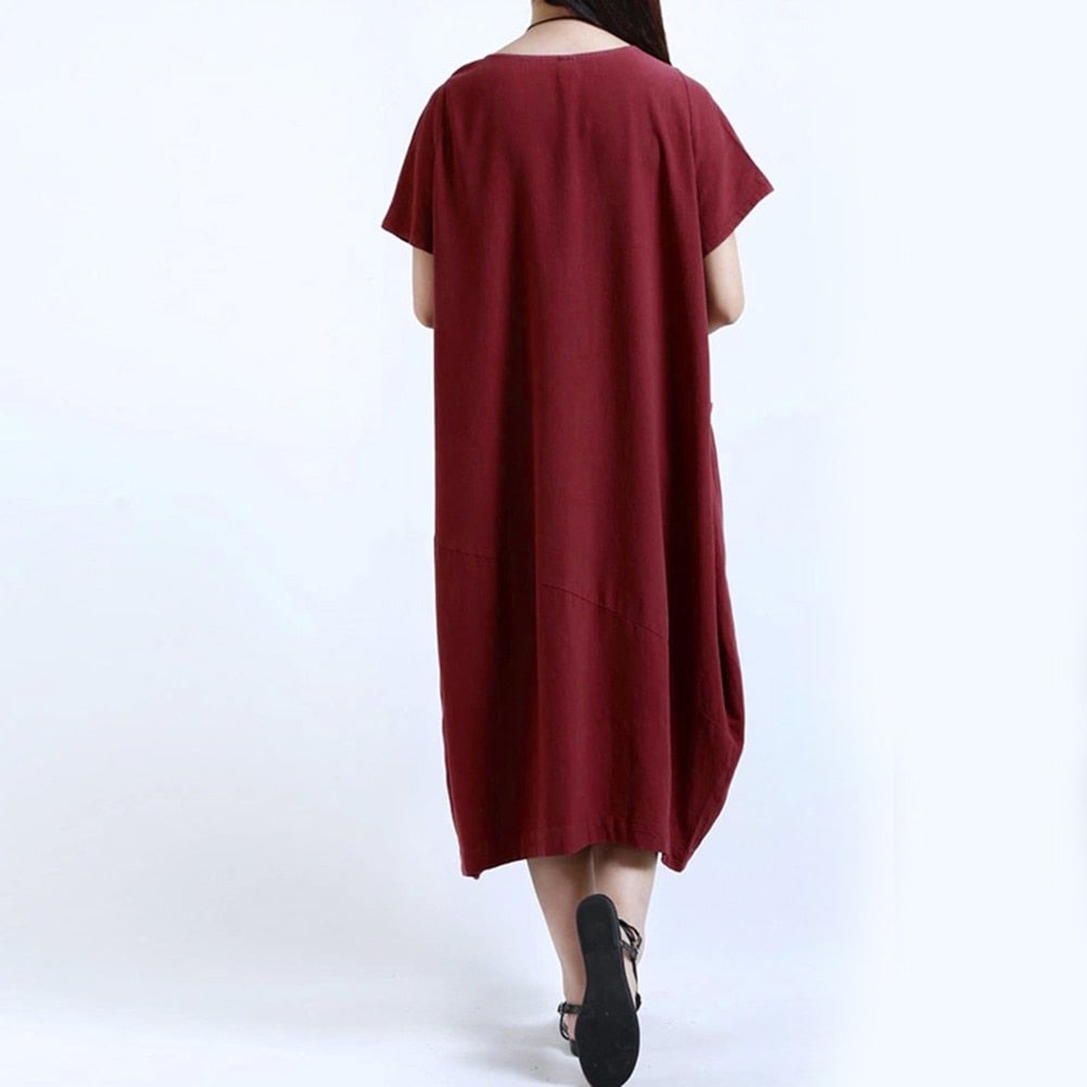 TEBUTI™ Summer Loose Long Dress