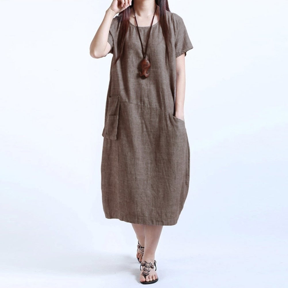 TEBUTI™ Summer Loose Long Dress