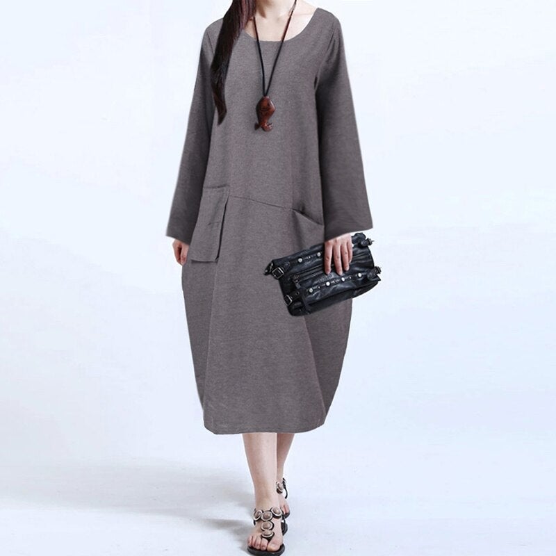 TEBUTI™ Summer Loose Long Dress