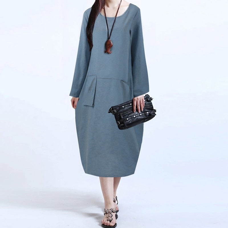 TEBUTI™ Summer Loose Long Dress
