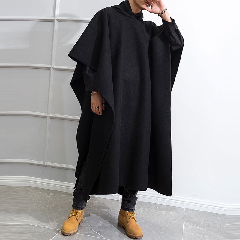 TEBUTI™ Hooded Poncho Cloak