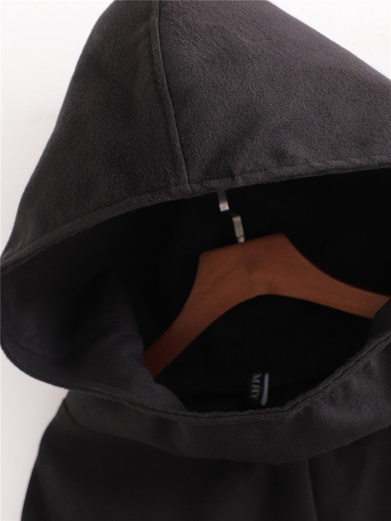 VALI™ Winter Sleeveless Hooded Cloak