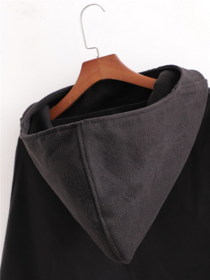 VALI™ Winter Sleeveless Hooded Cloak