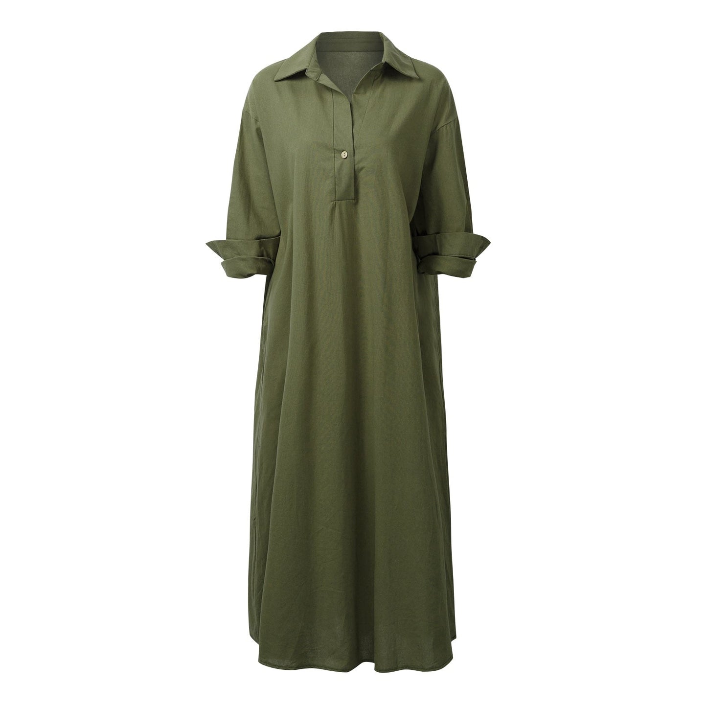 Vintage Autumn Long Sleeve Dress