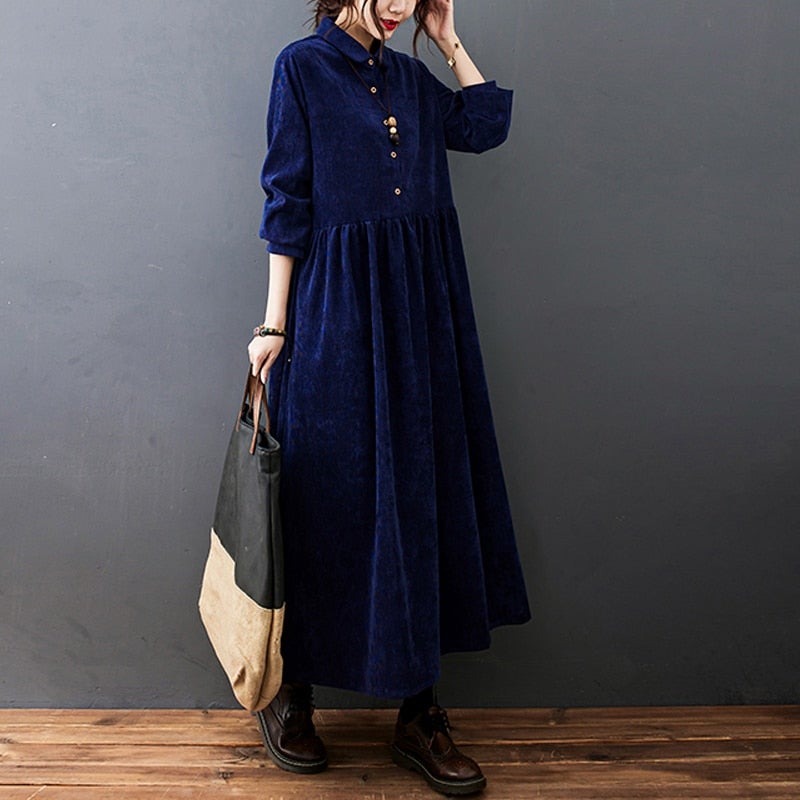 New Autumn Winter Loose Dress