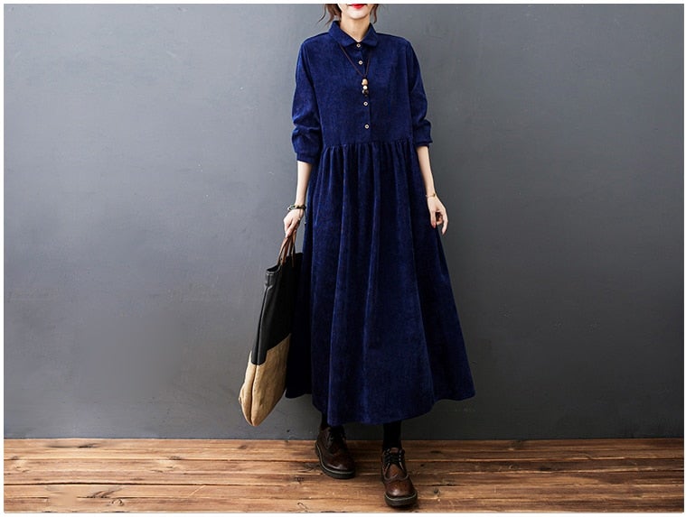 New Autumn Winter Loose Dress