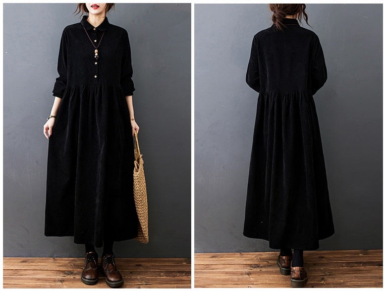 New Autumn Winter Loose Dress