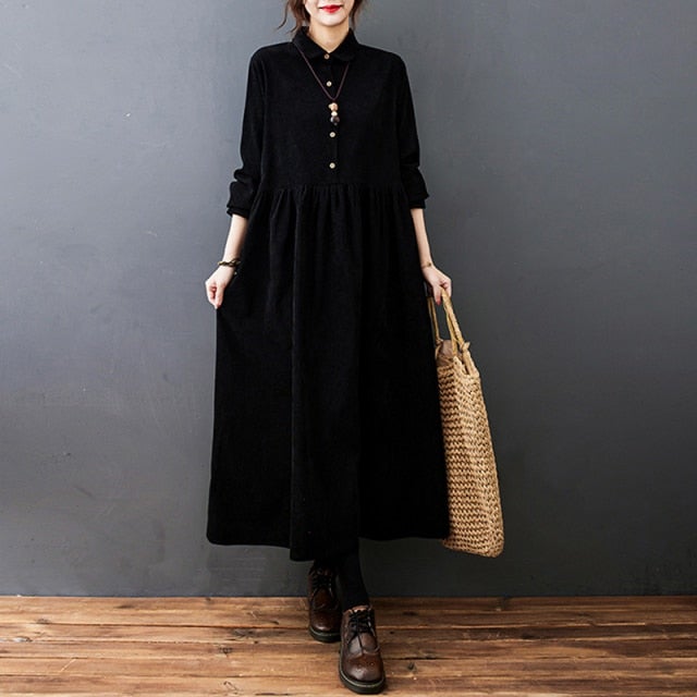 New Autumn Winter Loose Dress
