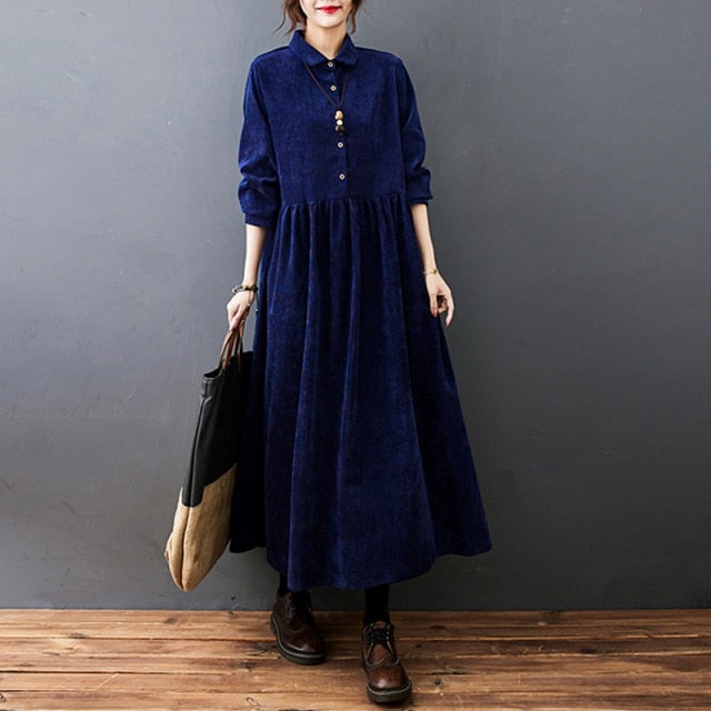 New Autumn Winter Loose Dress