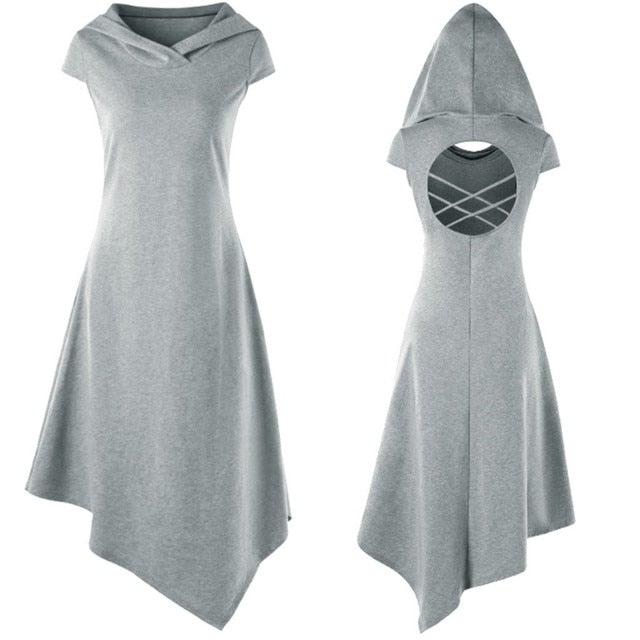 Women Medieval Hooded Cloak
