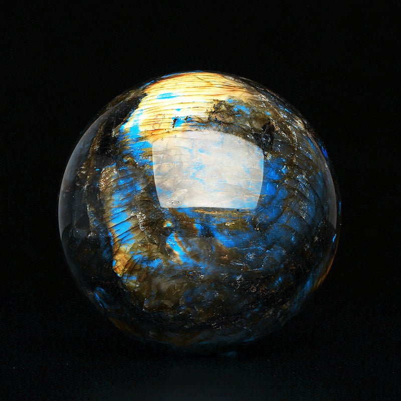 Natural Labradorite Healing Sphere Stone