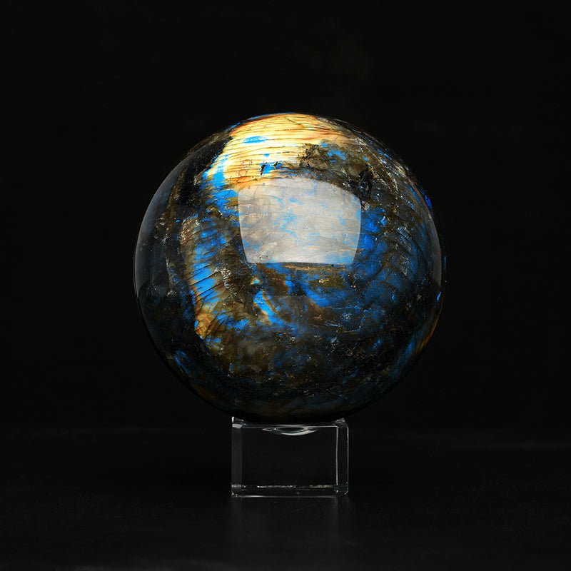 Natural Labradorite Healing Sphere Stone