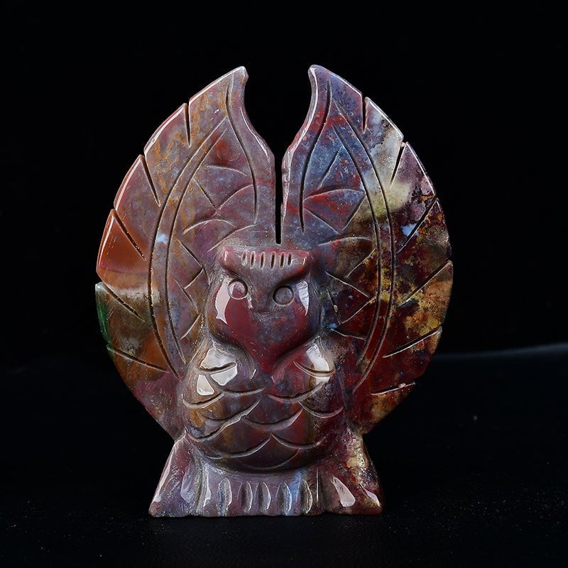 Ocean Jasper Owl (1 in stock)