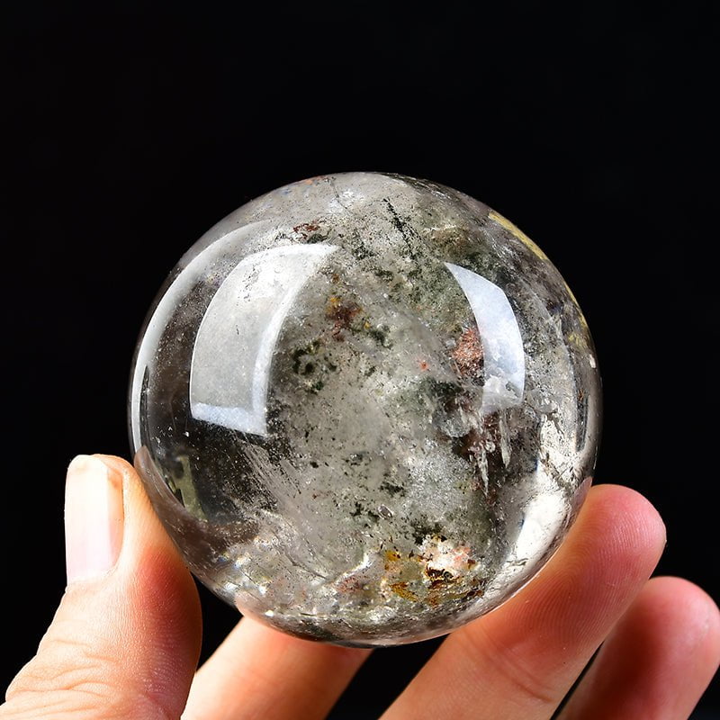 Garden Quartz (Lodolite) Sphere (1 in stock)