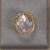 Raw Crystal Ring - Hypnotic Amethyst