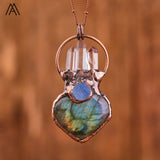 Unique Artisan Bronze Plated Pendant Collection