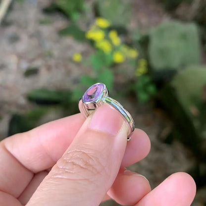 Natural Amethyst Ring
