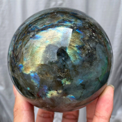 Natural Labradorite Sphere Stone
