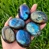 Dragons Heart Tumbled Labradorite Crystal