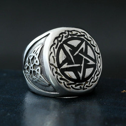 Celtic Pentagram Ring
