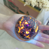 Fluorescent Sodalite Healing Crystal Sphere