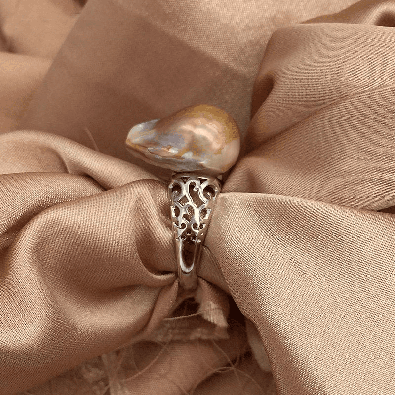 Celtic Pearl Ring